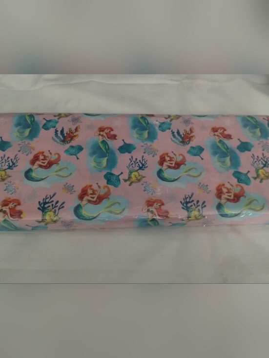 Disney Other - Disney The Little Mermaid Ariel 3 Yard Cotton Fabric Pink 43" Wide New Quilting